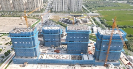 海鹽縣“七彩工地”年度表彰暨示范項目現(xiàn)場觀摩會在中達(dá)建設(shè)項目工地召開